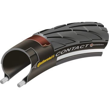 Buitenband Continental Contact Reflex 28 x 1.60 / 42-622mm - zwart met reflectie