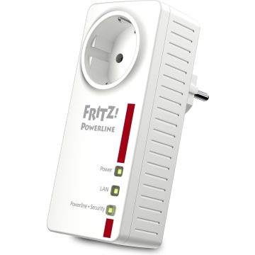 AVM FRITZ!Powerline 1220 - Powerline-adapter - Gigabit-Powerline 1200 Mbps - 1-Pack