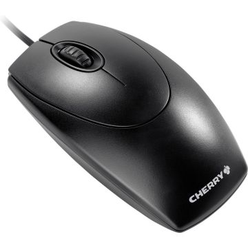 CHERRY M-5450 WheelMouse Optical - Muis - rechts- en linkshandig - optisch - 3 knoppen - met bekabeling - PS/2, USB - zwart