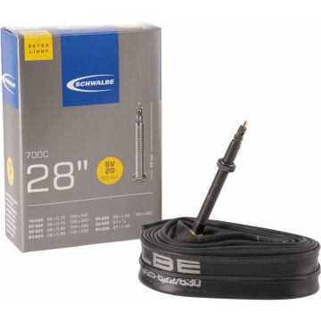 Schwalbe SV20 Xlight - Binnenband Fiets - Frans Ventiel - 60 mm - 28 x 3/4 - 1