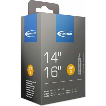 Schwalbe Binnenband 14-16 Inch (32/47-288/305) Av 40 Mm Zwart