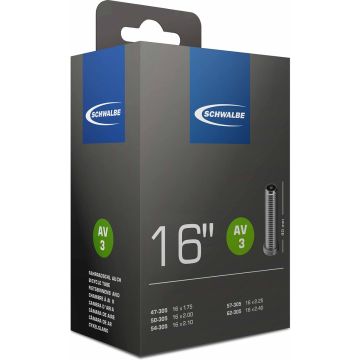 Schwalbe Binnenband 16 Inch (47/62-305) Av 40 Mm