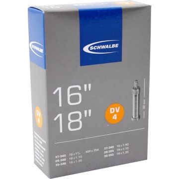 Schwalbe Binnenband - DV4 - 16 inch x 1 3/8 - 18 x 1.35 - Hollands Ventiel - 32mm