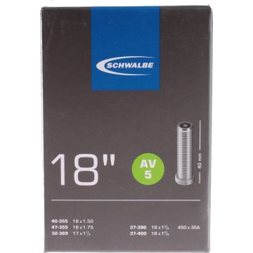 Schwalbe Binnenband Av5 18 Inch (40/47-355) Av 40 Mm