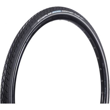 Buitenband Schwalbe Marathon Plus SmartGuard 26 x1 3/8 / 37-590 mm - zwart met reflectie