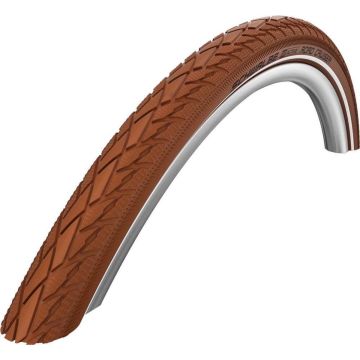 Schwalbe Buitenband - Road Cruiser K-Guard - 28 inch x 1.75 - Bruin Reflecterend