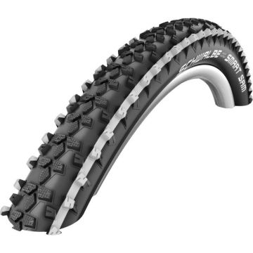 Buitenband Schwalbe Smart Sam Performance 26x2.25" / 57-559 mm - zwart met witte streep