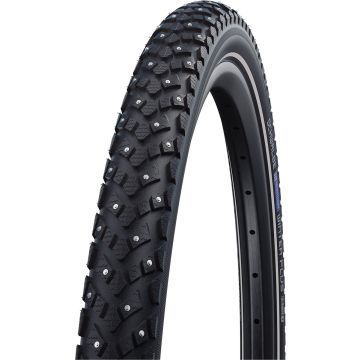 SCHWALBE Marathon Winter Plus Clincher Tyre Reflex 20x1.60", zwart Bandenmaat 42-406 | 20x1,60"