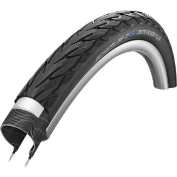 Buitenband Schwalbe Delta Cruiser Plus 24 x 1 3/8 / 37-540 - zwart met reflectie