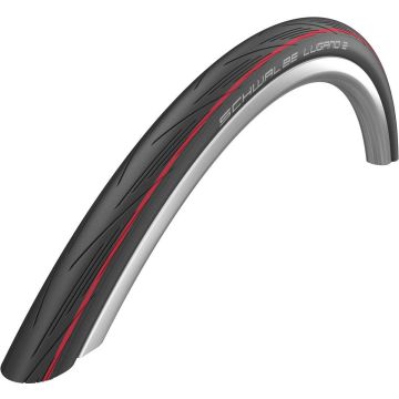 Schwalbe Buitenband Lugano Ii 28 X 1.00 (25-622) Zwart/rood