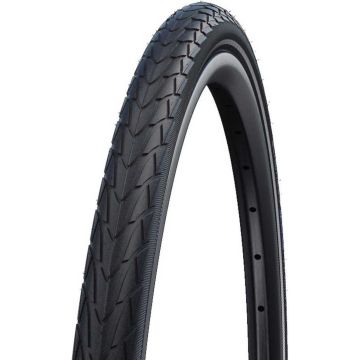 Vouwband Schwalbe Marathon Efficiency Super Race / V-Guard 27.5 x 2.15" / 55-584 - zwart met reflectie