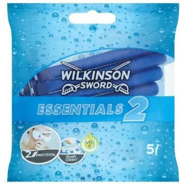 Wilkinson Wegwerpscheermesjes Essentials 2 For Men 5 stuks