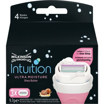 Wilkinson Woman Scheermesjes Intuition Ultra Moisture 3 stuks