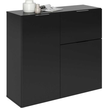 FMD - Commode - Zwart - 90x32x81 cm