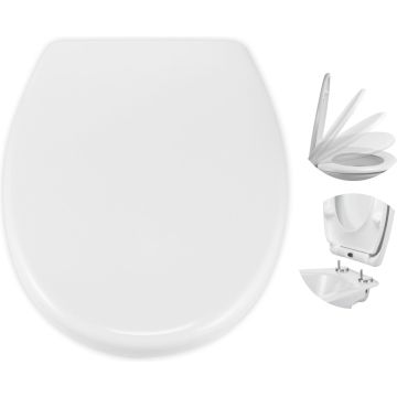 Softclose Toiletbril met Quick Release - Wit -