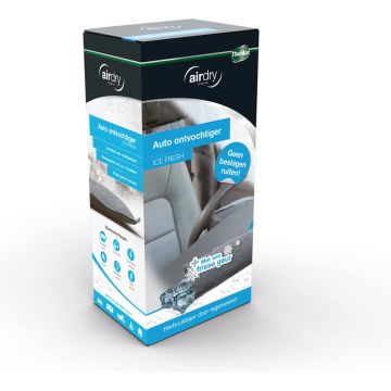 ThoMar Airdry Auto-Ontvochtiger - ice fresh geur - herbruikbaar - 1 kg