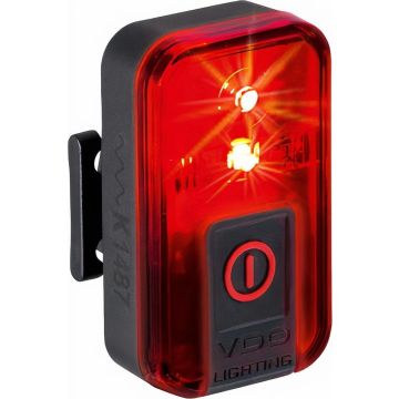 Vdo Achterlicht Eco Light Red Rl Led Usb Zwart