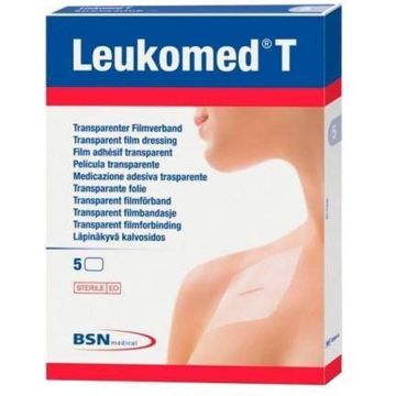 Leukomed T Apa3sito Transparente 10x25 Cm 5 Unidades Bsn Medical