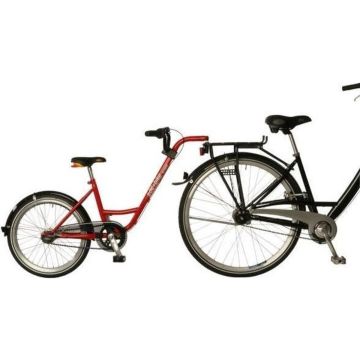 Roland Aanhangfiets Add+bike - Fietskar - Jongens en meisjes - Rood - 20 Inch