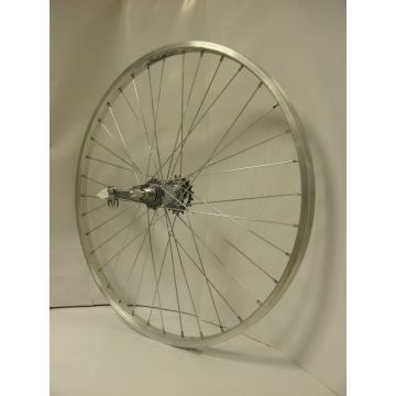 Achterwiel 26-1.75 559 shimano RN alu velg Paralex zilver