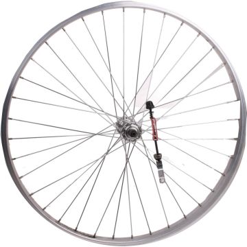 Rodi Voorwiel Paralex Race 26 Inch Aluminium 36g Zilver