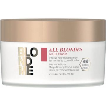 Haarmasker Schwarzkopf All Blondres Rich (200 ml)