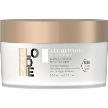 Haarmasker Schwarzkopf Blondme Detox Keratine