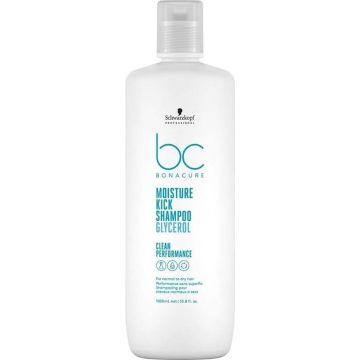 Schwarzkopf Bonacure Moisture Kick Shampoo 1000ml - Normale Shampoo Vrouwen