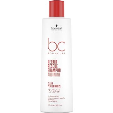 Schwarzkopf Bonacure Repair Rescue Shampoo 500ml - Normale shampoo vrouwen - Voor Alle haartypes