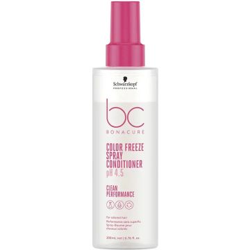 Conditioner voor Droog Haar Schwarzkopf Bonacure Color Freeze Spray (200 ml) pH 4.5