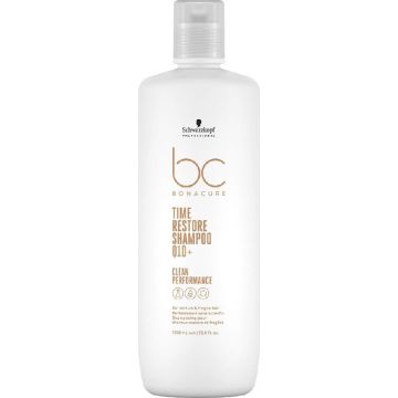 Schwarzkopf Bonacure Time Restore Shampoo 1000ml - vrouwen - Voor