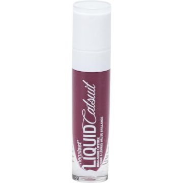 Wet n Wild - MegaLast Liquid Catsuit High-Shine Lipstick - Hydratační rtěnka s vitamíny 5,7 g Wine Is The Answer (L)