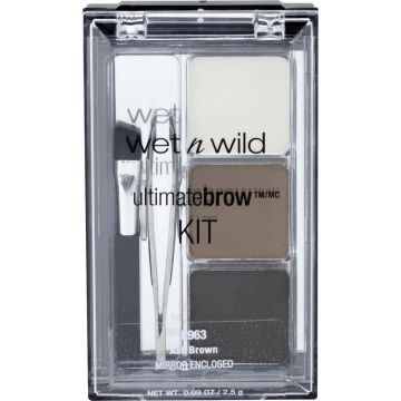 Wet N Wild - Ultimate Brow - Eyebrow Set And Palette 2.5G Ash Brown