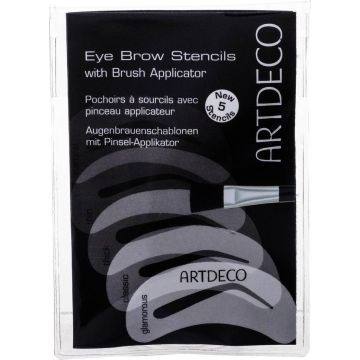 Artdeco - Eye Brow Stencils With Brush -