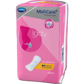 Hartmann Molicare Compresses Lost Urine Woman 14 Ud