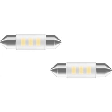 Osram Neolux LED Retrofit 6000K - Festoon 36mm - 12V/0.5W - set à 2 stuks