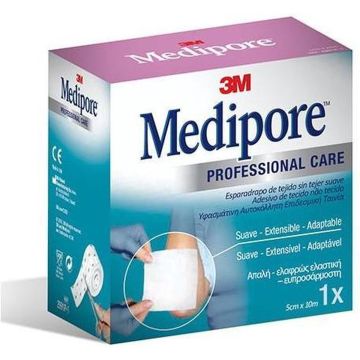 Medipore Esparadrapo Hipoalergenico 5 Cm X 10 M 3m