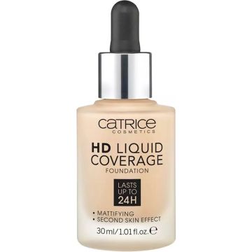 Catrice Hd Liquid Coverage Foundation Lasts Up To 24h #046-camel Beige 30 Ml