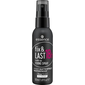 Fix &amp; Last 18h Fixing Spray - Zmatňující Voděodolný Fixační Sprej 50ml