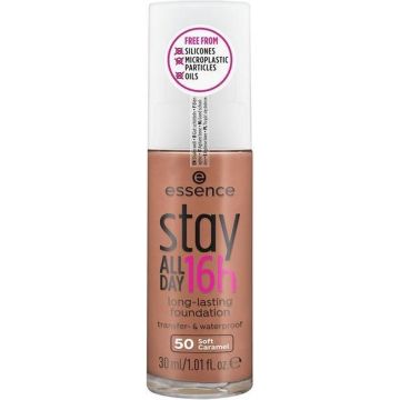 Essence Cosmetics Stay All Day 16h Base De Maquillaje De Larga Duración 50-Soft Caramel 30ml