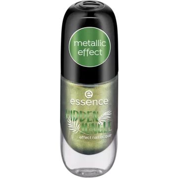 Essence HIDDEN JUNGLE effect nail lacquer nagellak 8 ml Groen Glans