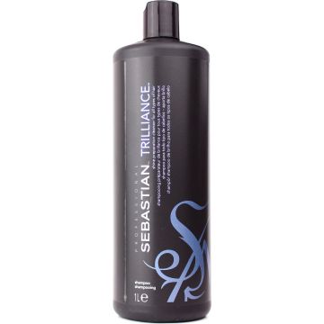 Sebastian Trilliance Shampoo-1000 ml - Normale shampoo vrouwen - Voor Alle haartypes