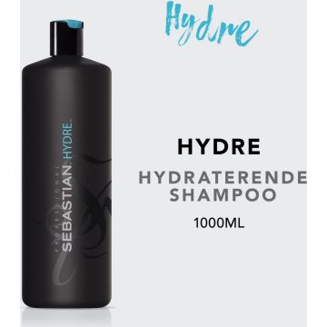 Sebastian Hydre Shampoo-1000 ml - Normale shampoo vrouwen - Voor Alle haartypes