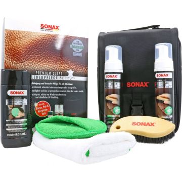 SONAX Premium Class Leather Care Kit - Lederonderhoudset