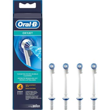 Oral-B OxyJet - Opzetborstels - 4 stuks