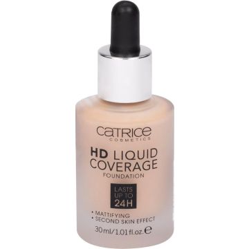 Catrice - Liquid Make-Up HD Liquid Coverage (Foundation) 30 ml 020 Rose Beige -