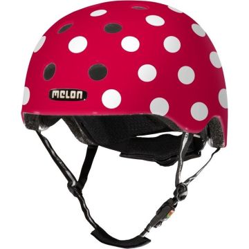 Melon Fietshelm Urban Active Dotty Polycarbonaat Mt 46-52 Cm