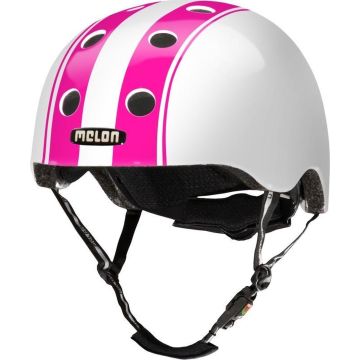 Melon Fietshelm Urban Active Dd Polycarbonaat Roze Mt 58-63 Cm