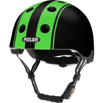 Melon helm Double Green Black XL-2XL (58-63cm) groen/zwart