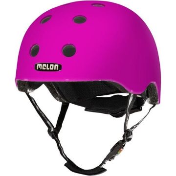 Melon helm UNI Mat Pinkeon XL-2XL (58-63cm) mat roze